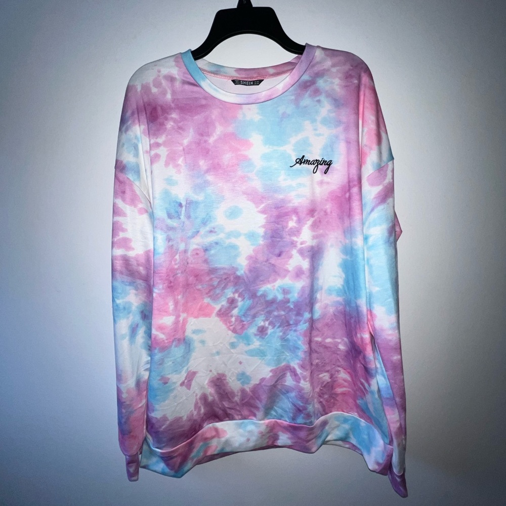 XXL Tie dye long sleeve shirt